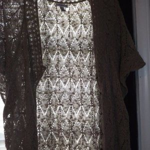 Croft & Barrow short sleeved cardigan